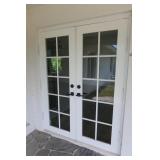 PGT French Door with blinds