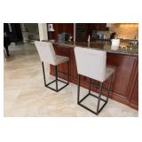 Upholstered/Metal Frame Barstools