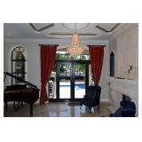 Decorative Curtains + Rods