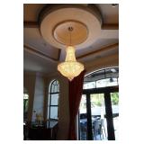 French Empire Crystal Chandelier