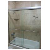 Tub Glass Sliding Door +++
