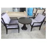 Cocktail Table + Chair Ensemble
