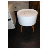 Baxton Studio Jessen round night stand