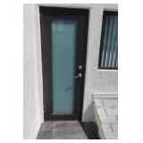 CGI Huricane Impact Frosted Door 30x80