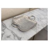 Nickel - Plated Aluminum Serving Tray