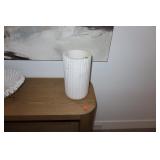 Ruffle Marble Heavy Vase