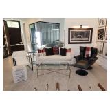 Restoration Hardware Thaddeus Glass Rectangular Co