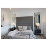 Pair Large Rectangular Wall Mirrors