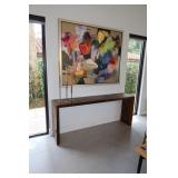 Croco Copper Console Table Retail $4,000