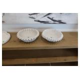 Ruffle Marble Scalloped Bowl