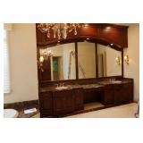 His and Her Master Vanities