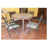 Vintage Wrought Iron Table++