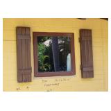 Single SIW Fixed Window with shutters