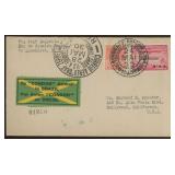 Brazil Stamps #4CL9 on 1930 Graf Zeppelin Cover