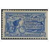 US Stamps #E9 Mint Disturbed Glazed gum 1914 Speci