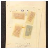 US Stamps Revenue Collection on Pages
