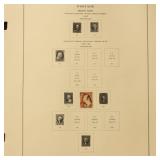 US Stamps 1850s-1860s Used on Scott Album Pages