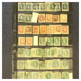 Brazil Stamps #68 // 78 Used accumulation on pages