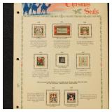US Stamps Christmas Seals Collection on Pages