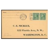 US Stamps #552 FDC tied on Cover by First Day Canc