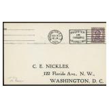 US Stamps #555 FDC tied on Cover by First Day Canc