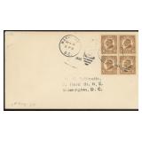 US Stamps #576 FDC tied on Cover by First Day Canc