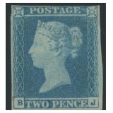Great Britain Stamps #4 Mint Hinged with APS Certi