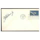 John Glenn Autograph (NASA Astronaut) on 1962 US S