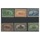 US Stamps #286-291 Mint Hinged 1898 Trans-Mississi