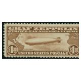 US Stamps #C14 Mint Hinged