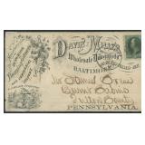 US Stamps Pharmacy Advertising Cover