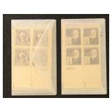 US Stamps Famous American Plate Block Set