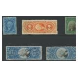 US Stamps Revenue Group on Card