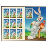 US Stamps #3138 Mint NH Bugs Bunny Souvenir sheet