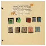 US Stamps Local 1870s-1880s issues, mostly Boyd