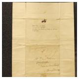 1829 Port Deposit MD Cecil County Stampless  Lette