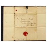 1835 Little Crossings MD Allegany County  Stamples