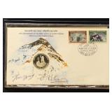 Nepal Stamps on 25th Anniversary Everest Cover
