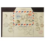 1948 Atlas Sky Merchant Aerogram