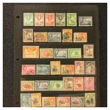 Gold Coast/Ghana Stamps 1940s-1960s Mint and used