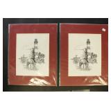 Assateague, Outer Banks & Virginia matted prints 1