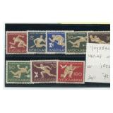 Yugoslavia Stamps #461-68 Mint NH