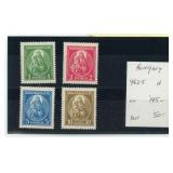 Hungary Stamps #462-5 Mint H