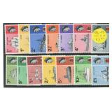 Gibraltar Stamps #186-99 Mint NH