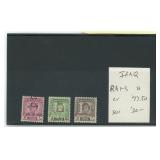 Iraq Stamps #RA1-3 Mint H