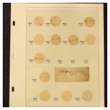 US Stamps Virginia Embossed Paper Revenue Collecti