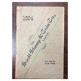 Publication 1904 Scott Stamp and Coin Co Catalog