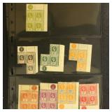 Ceylon Stamps Mint and Used on Vario Pages, includ