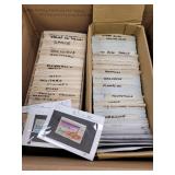 Worldwide Topical Stamps on dealer cards, organize