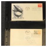 US Stamps Airmail Issue First Day Covers, 1940s-19
